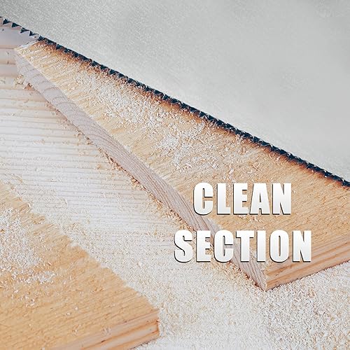 Miniatura 5 de Hoja de repuesto de KY01, hoja de sierra de mano japonesa KERYE Ryoba de 9.5 pulgadas, hoja de sierra de doble filo para carpintería, KY11