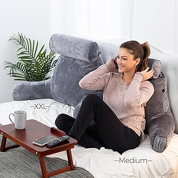 Amazon.com: Husband Pillow XXL - Reading Pillow Bed Chair with Amazon.com: Husband Pillow XXL - Reading Pillow Bed Chair with