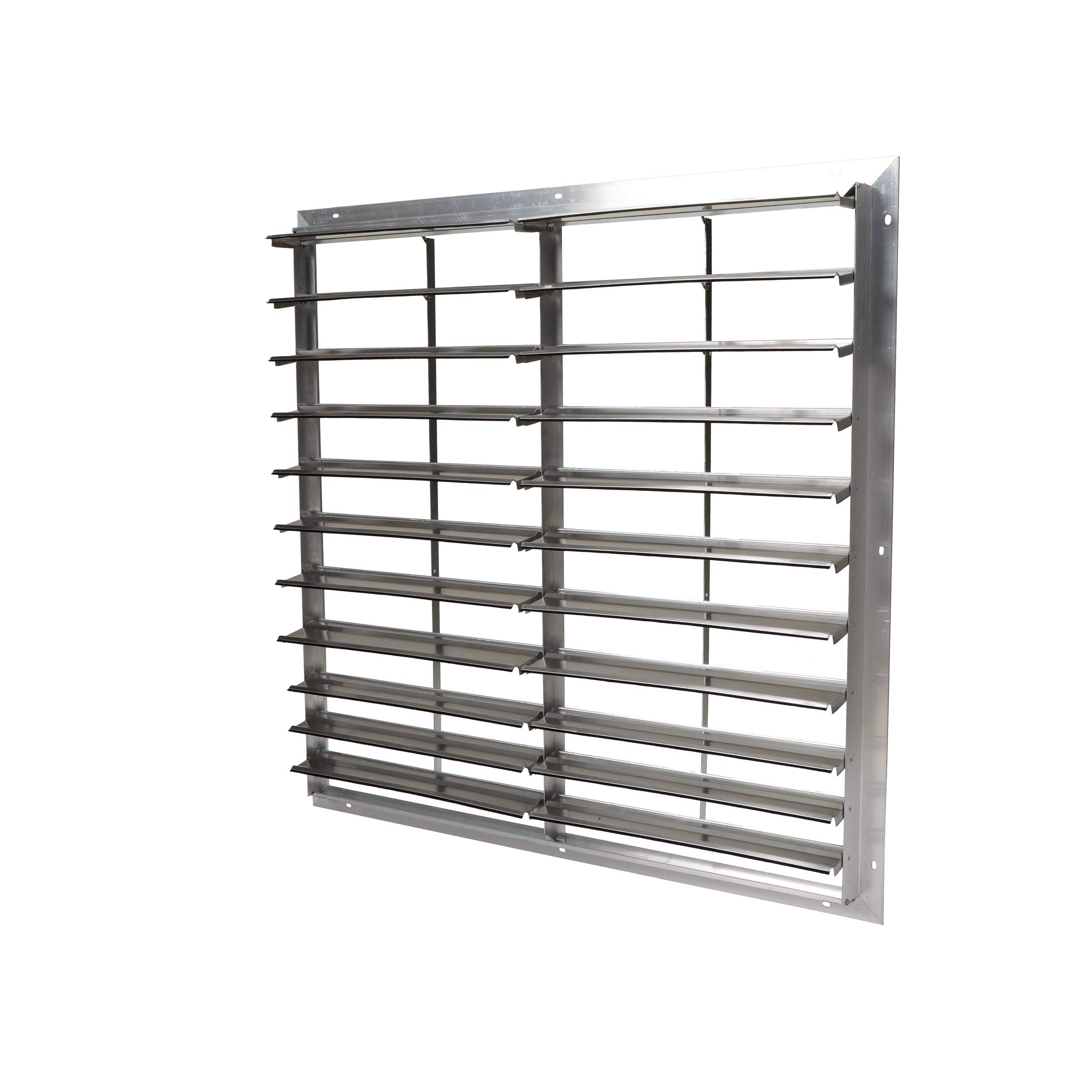 TPI Corporation CES-42 Aluminum Wall Exhaust Shutter, for use with 42