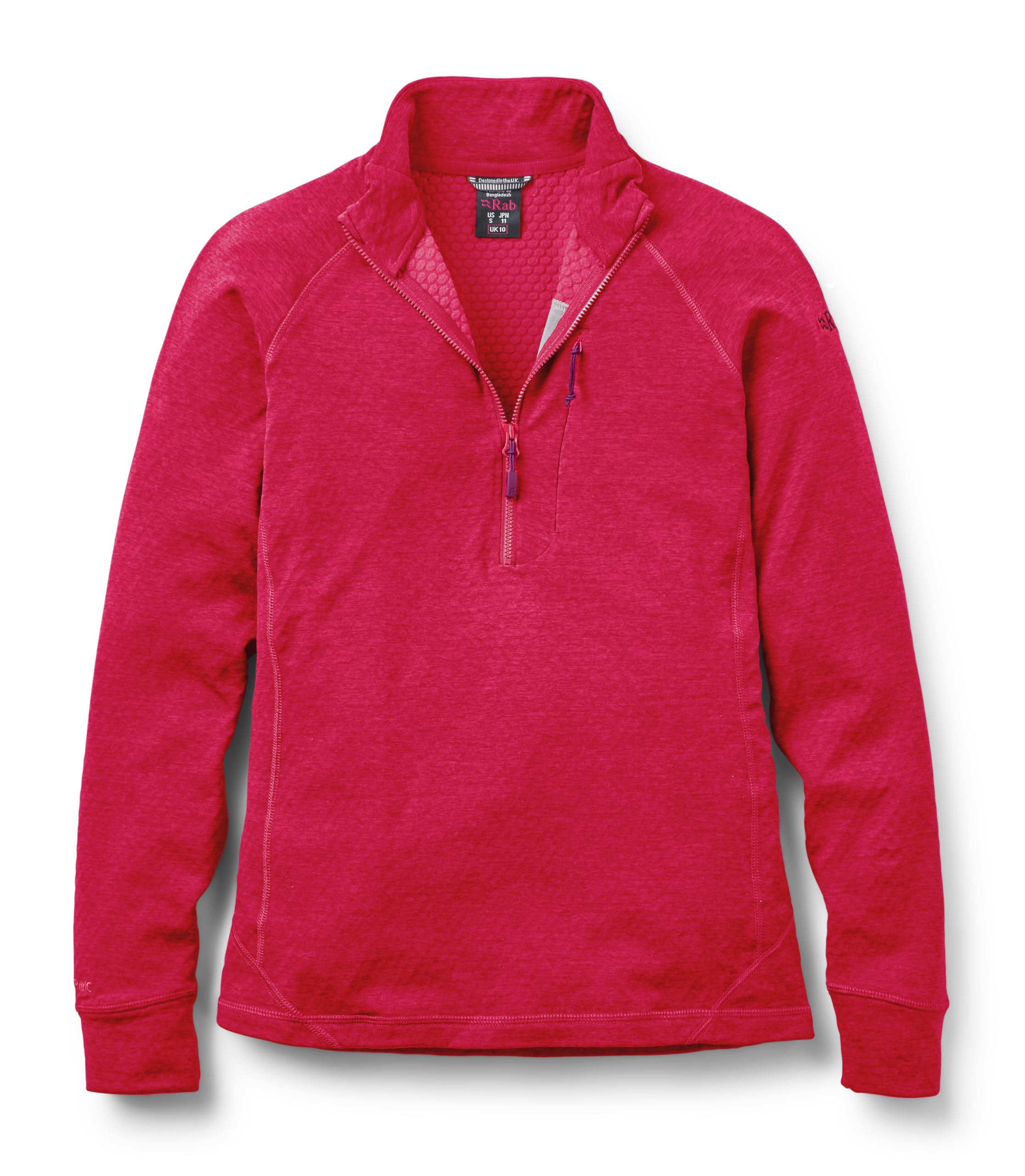 Women's Pink Rab Nexus Pull On - Size 16 - Fleece Half Zip