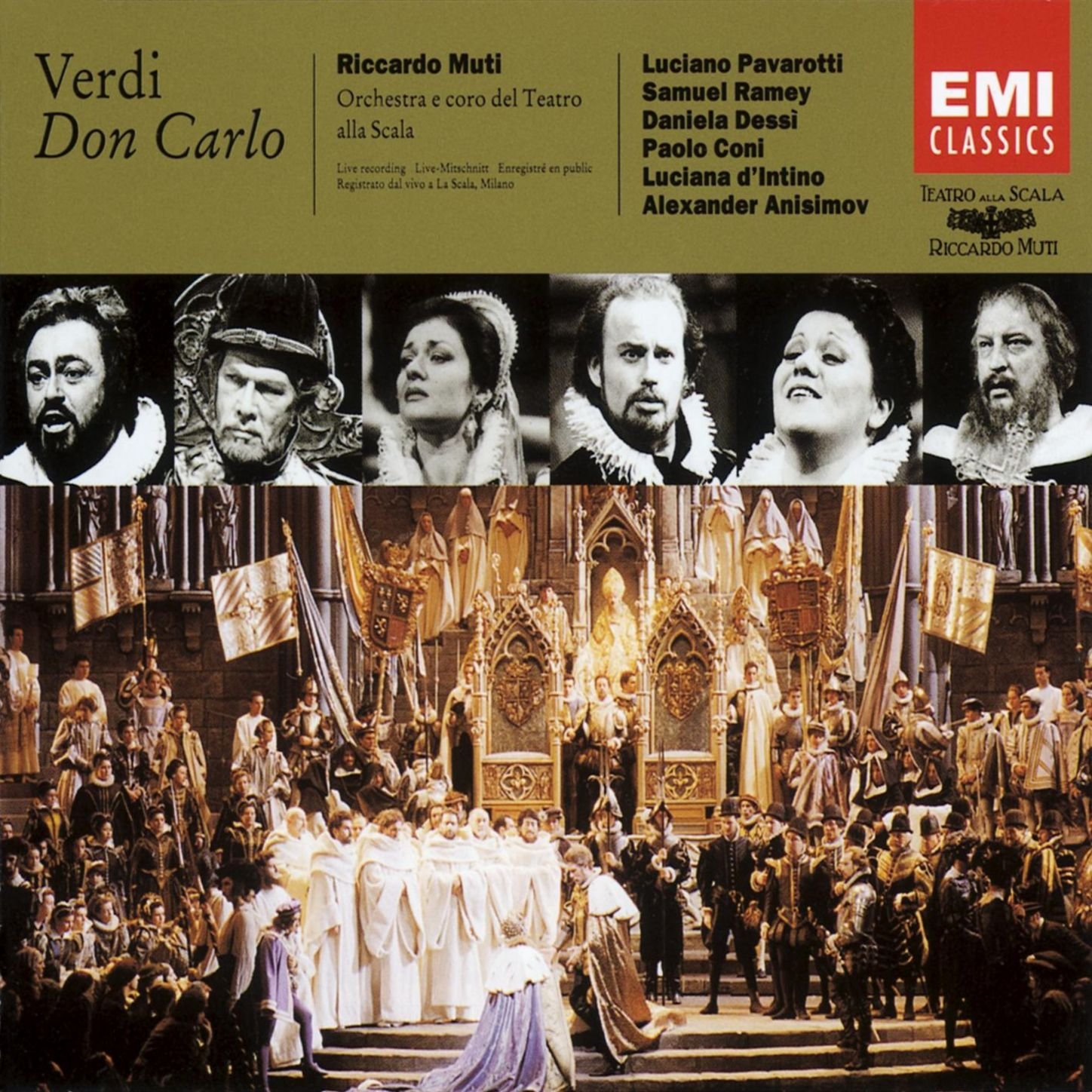 Luciano Pavarotti/Paolo Coni/Andrea Silvestrelli/Coro del Teatro alla Scala, Milano/Orchestra del Teatro alla Scala, Milano/Riccardo Muti