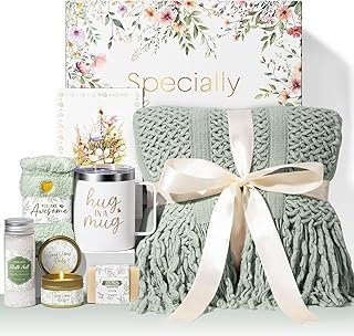Self Care Gifts for Women Get Well Soon Gifts, Birthday Gifts for Women Care Package, Sympathy Gift Baskets Spa Gifts Thinking of You Inspirational Easter Gifts for Her Mom Sister Wife Girlfriend