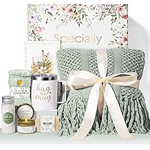 Self Care Gifts for Women Get Well Soon Gifts, Birthday Gifts for Women Care Package, Sympathy Gift Baskets Spa Gifts Thinking of You Inspirational Mother's Day Easter Gifts for Mom Her Sister Grandma
