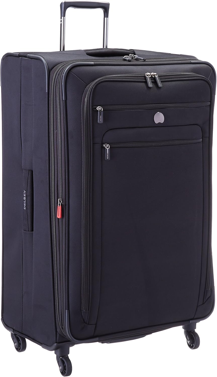 DELSEY Paris CheckedLarge, Black, One Size Suitcases