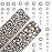 10000Pcs 2-Boxes Mixed Size Hot Fix Round Crystals Gems Glass Stones Hotfix Flat Back Rhinestones with Tweezers and Picking Pencil (Black Diamond)