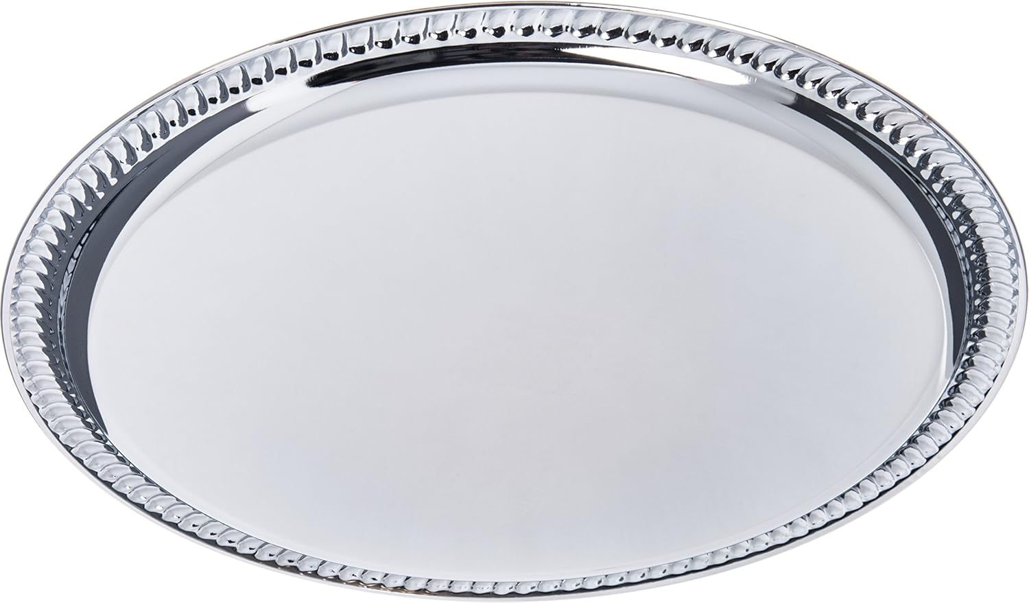 Best Quality 🔥 Carlisle 608907 Round Chrome Plated Serving Tray, 14 (Pack of 12) 60% Off Discount Carlisle 608907 Round Chrome Plated Serving Tray, 14 (Pack of 12)