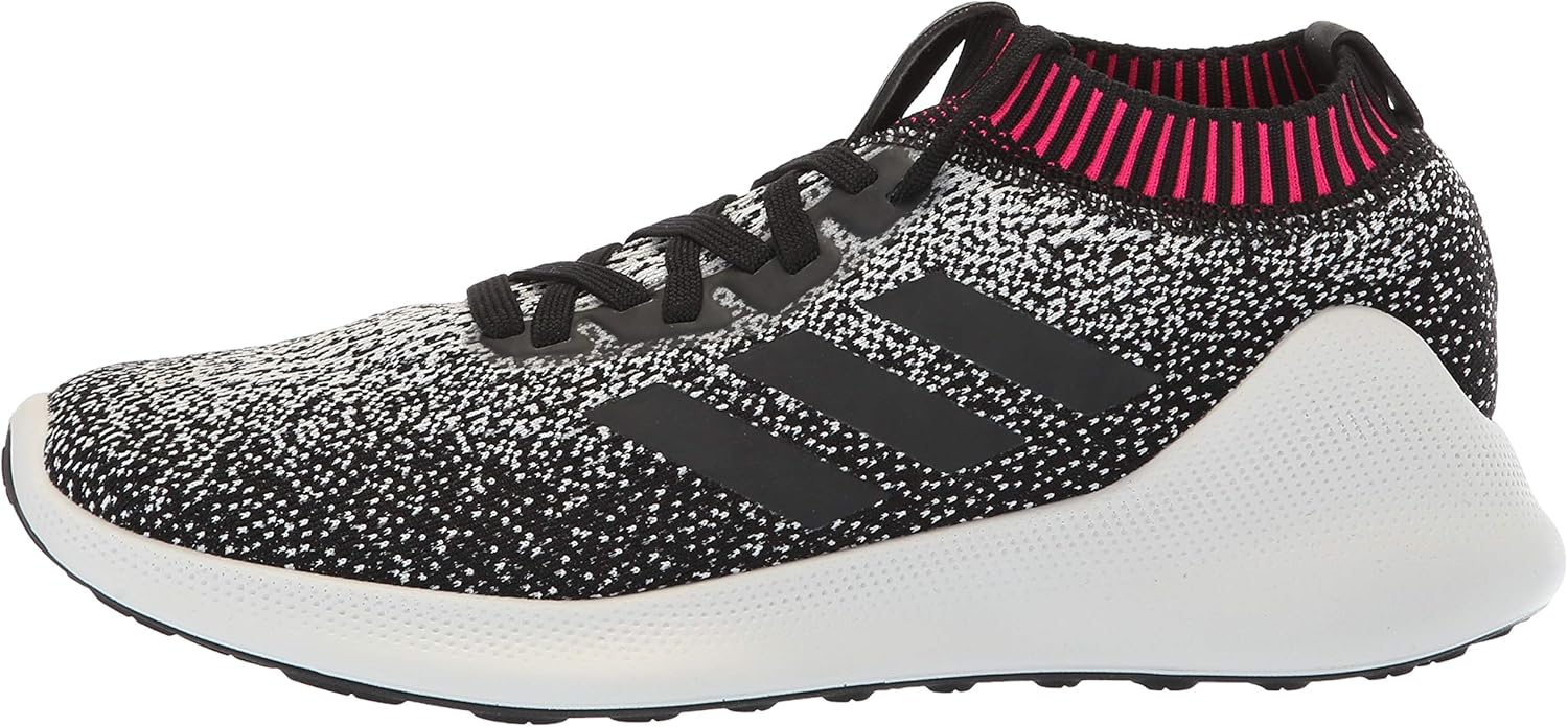 adidas Women's Purebounce+ 5.5 White/Black/Chalk Pearl