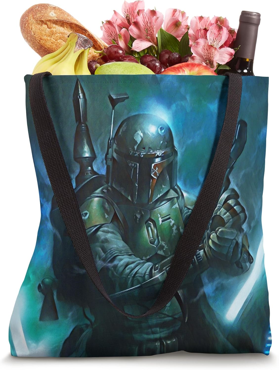 Star Wars Classic Boba Fett Battle Ready Tote Bag