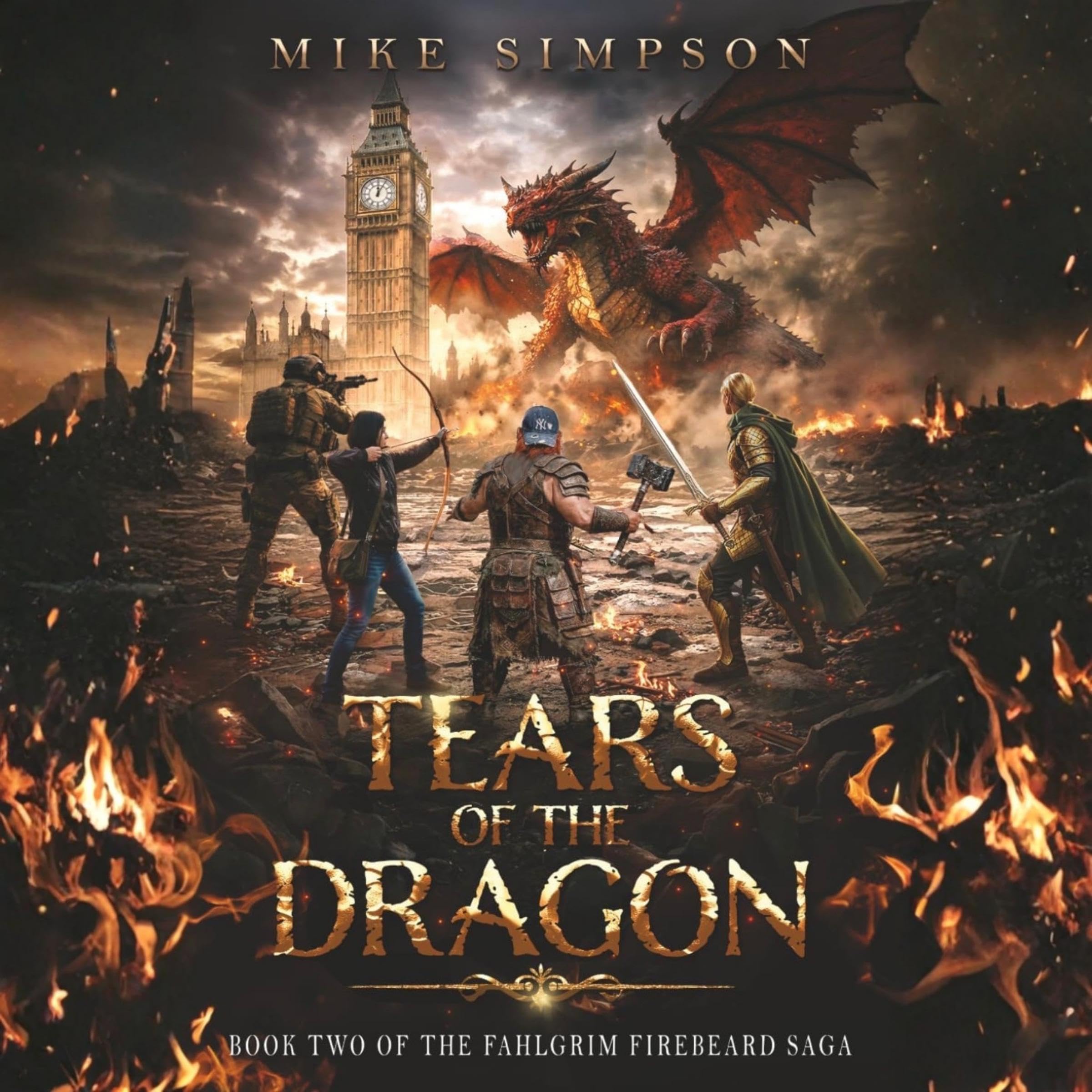 Cover art for Tears of the Dragon