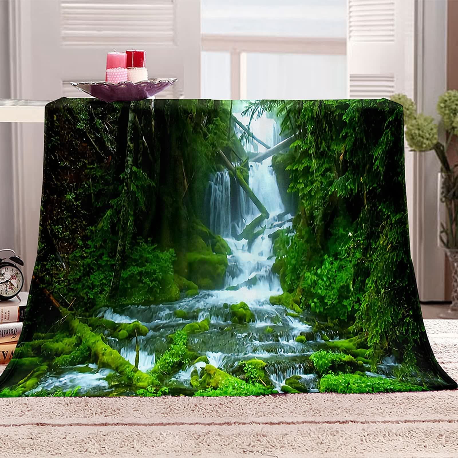 Couverture d'hiver pour le bureau et camping en flanelle noire vélo