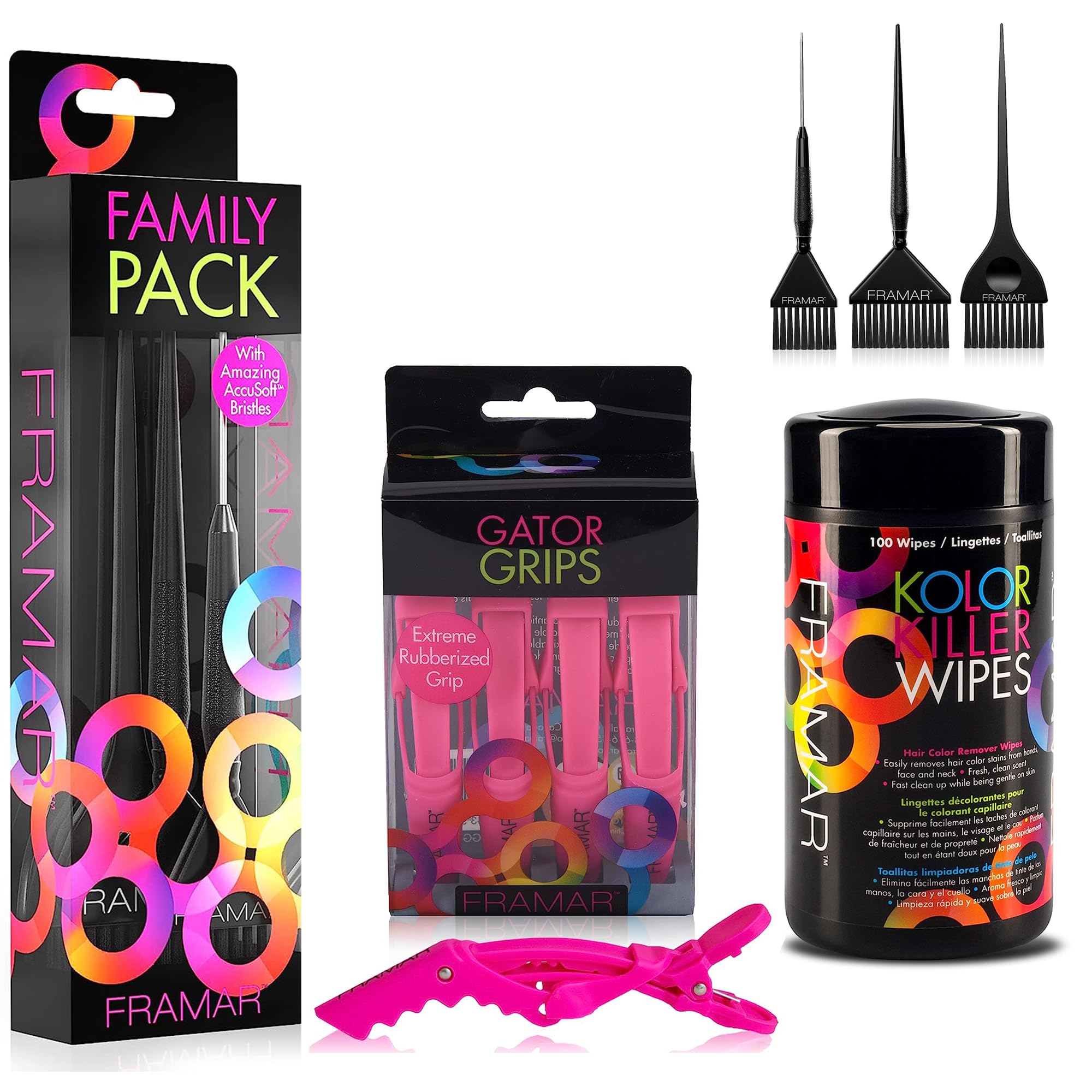 Amazon.com : Framar Kolor Killer Wipes - Family Hair Color Brush