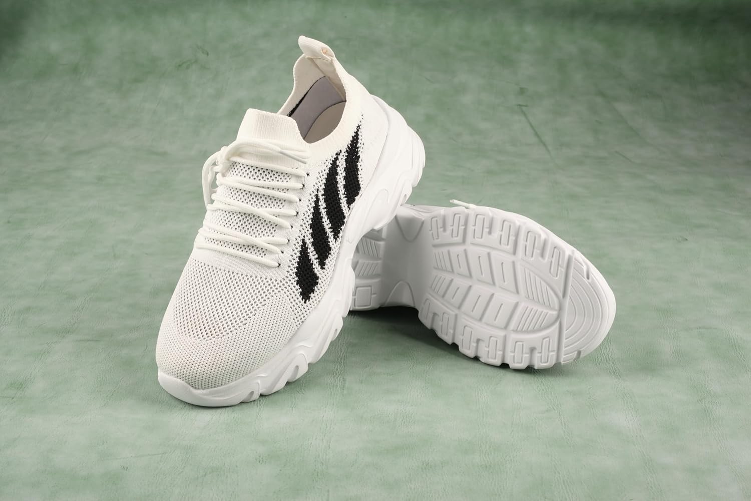 TMA EYES & MAiA Women's Breathable Lace - up Thick - Soled Height - Boosting Sneakers - Image 4