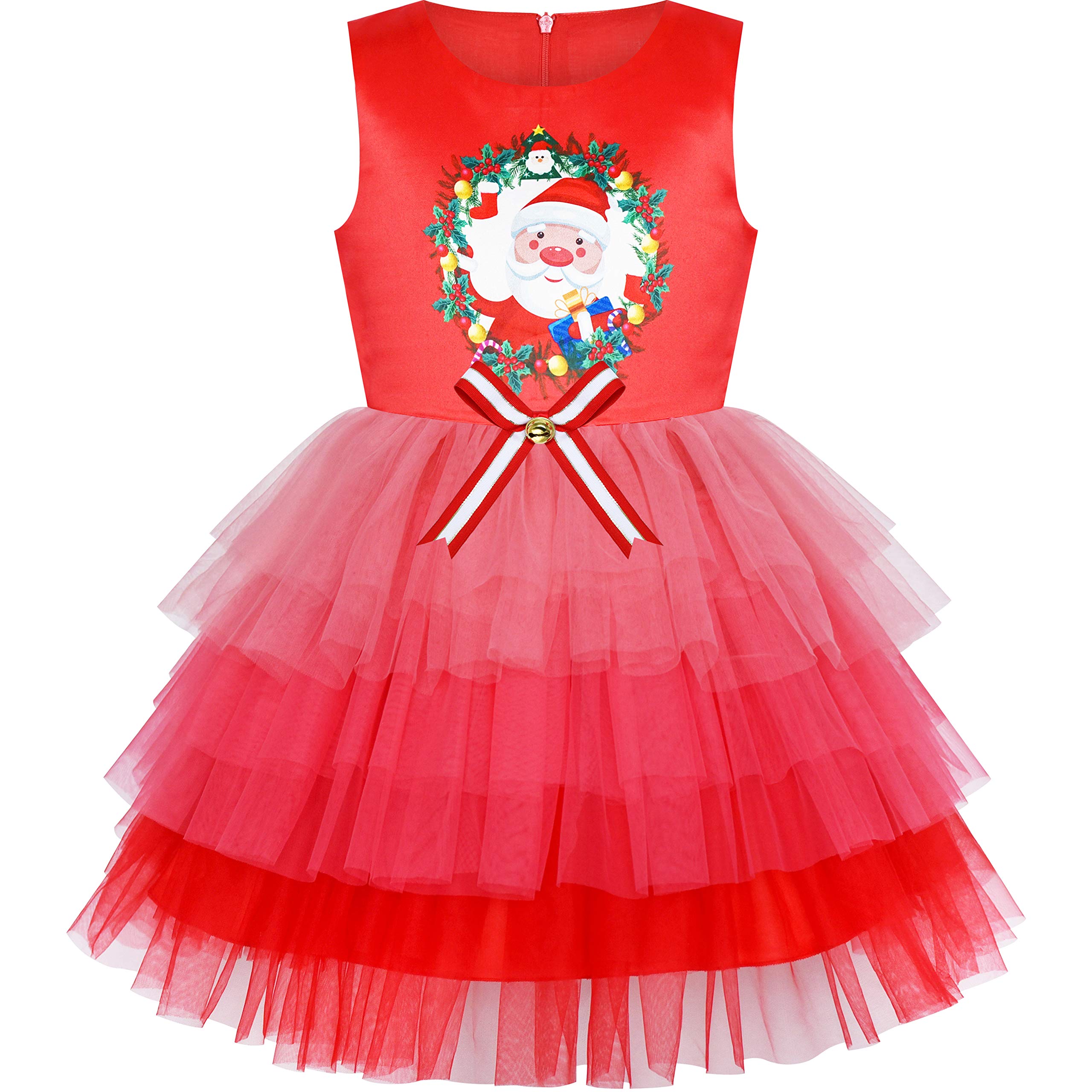 Sunny FashionSunny Fashion Girls Birthday Princess Ruffle Dress