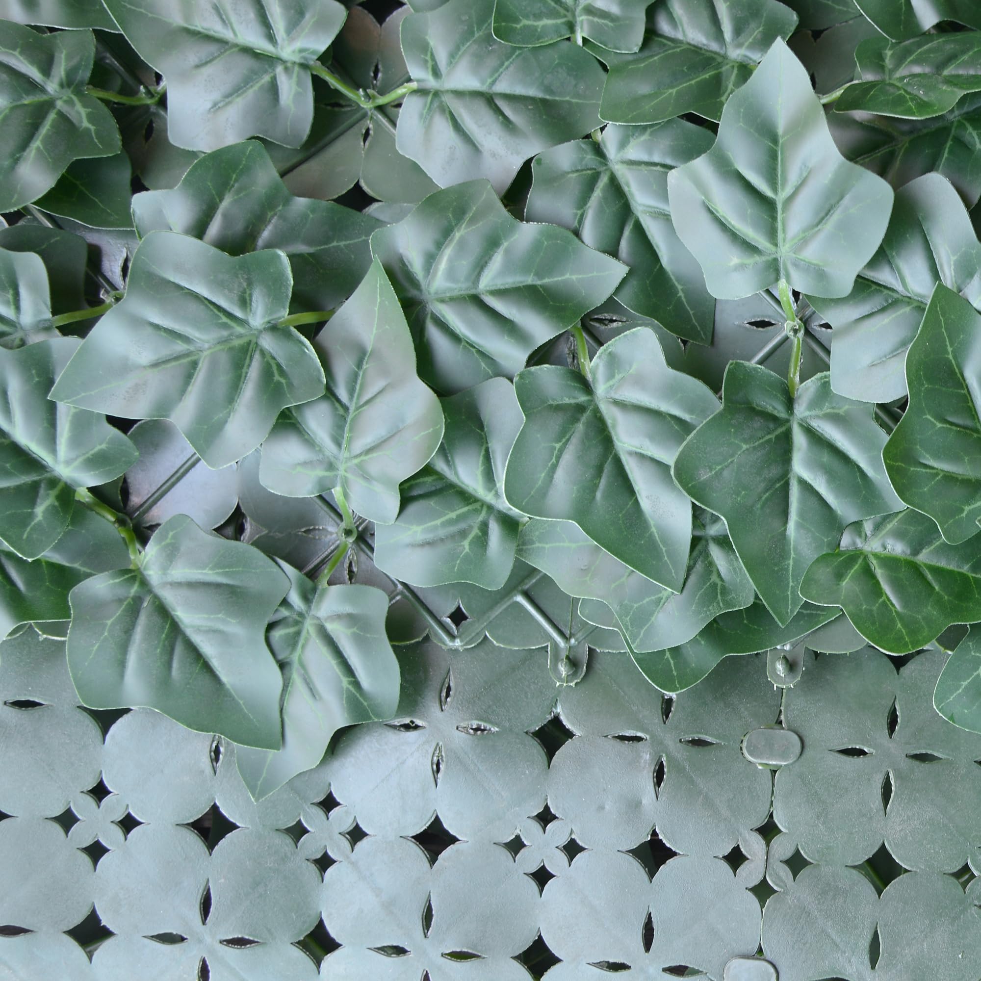 TENAX Divy Hedera Plus 100x300 cm Verde, Siepe Sintetica con Foglie in Polietilene Tipo Edera a Schermatura Totale per Balconi, Giardini e Recinzioni
