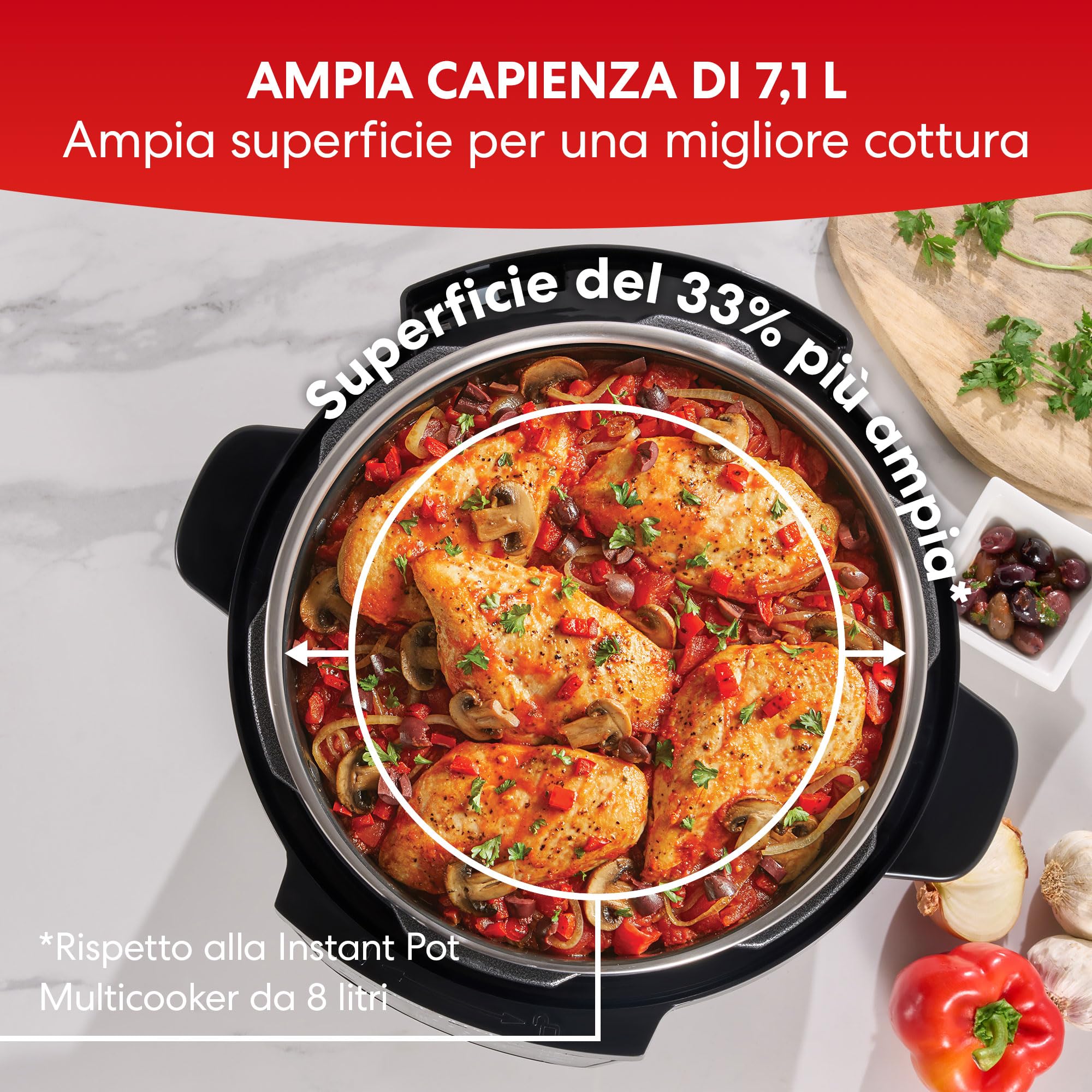 Instant Pot Multicooker XL 7.1L 7-in-1 Smart Cooker – pentola a pressione — immagine 6 di 16
