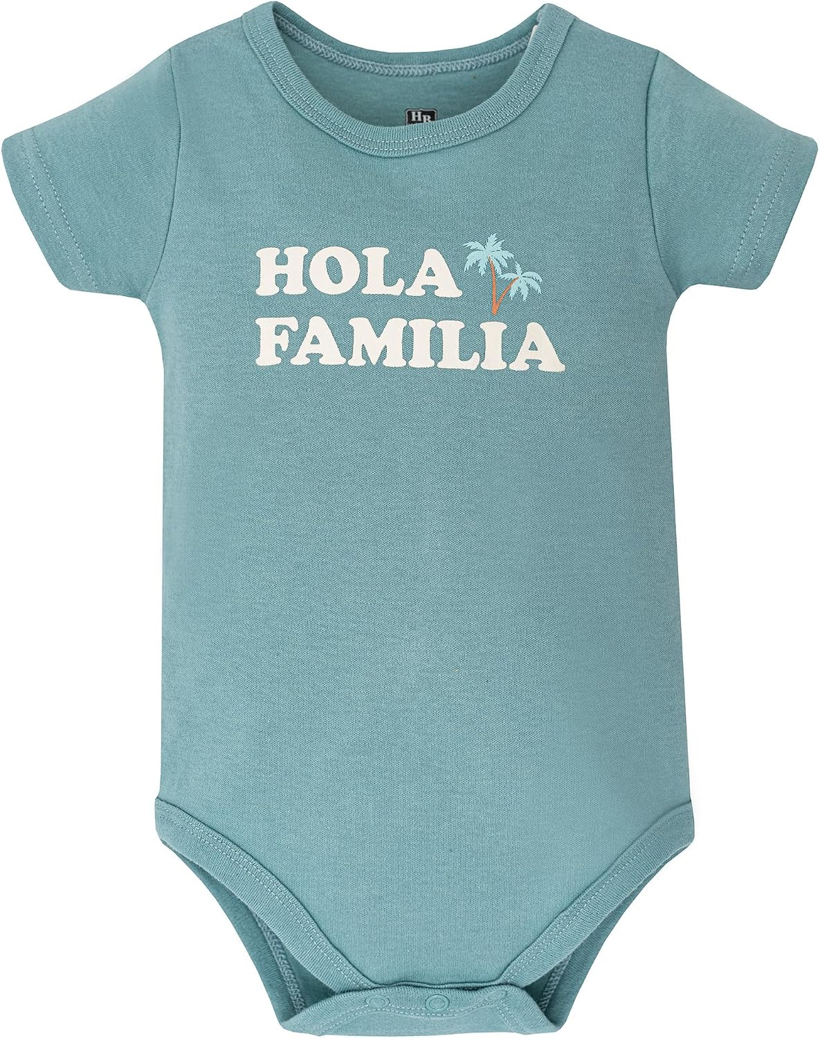 Hudson Baby Unisex Baby Cotton Bodysuit, Shorts and Shoe Set
