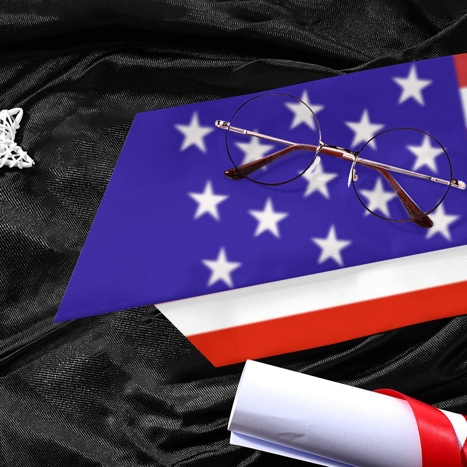 Austria Austrian America Flag Graduation Stole Sash Shawl for Men Women Thickened Duoble-sided Scarf Angled for International Students Teachers Study Aboard Graduate Gift 72 inches Unisex