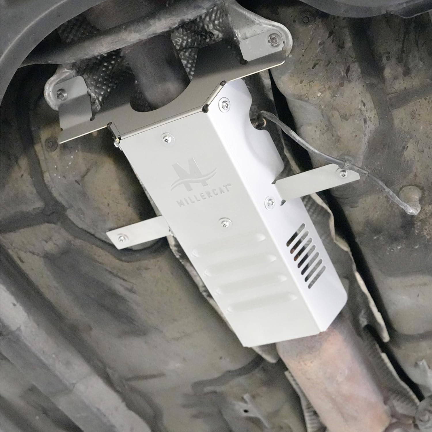 Anti-Theft Cat Shield, Fits 2009-2013 Toyota Corolla - Miller CAT Stainless Steel Catalytic Converter Protection