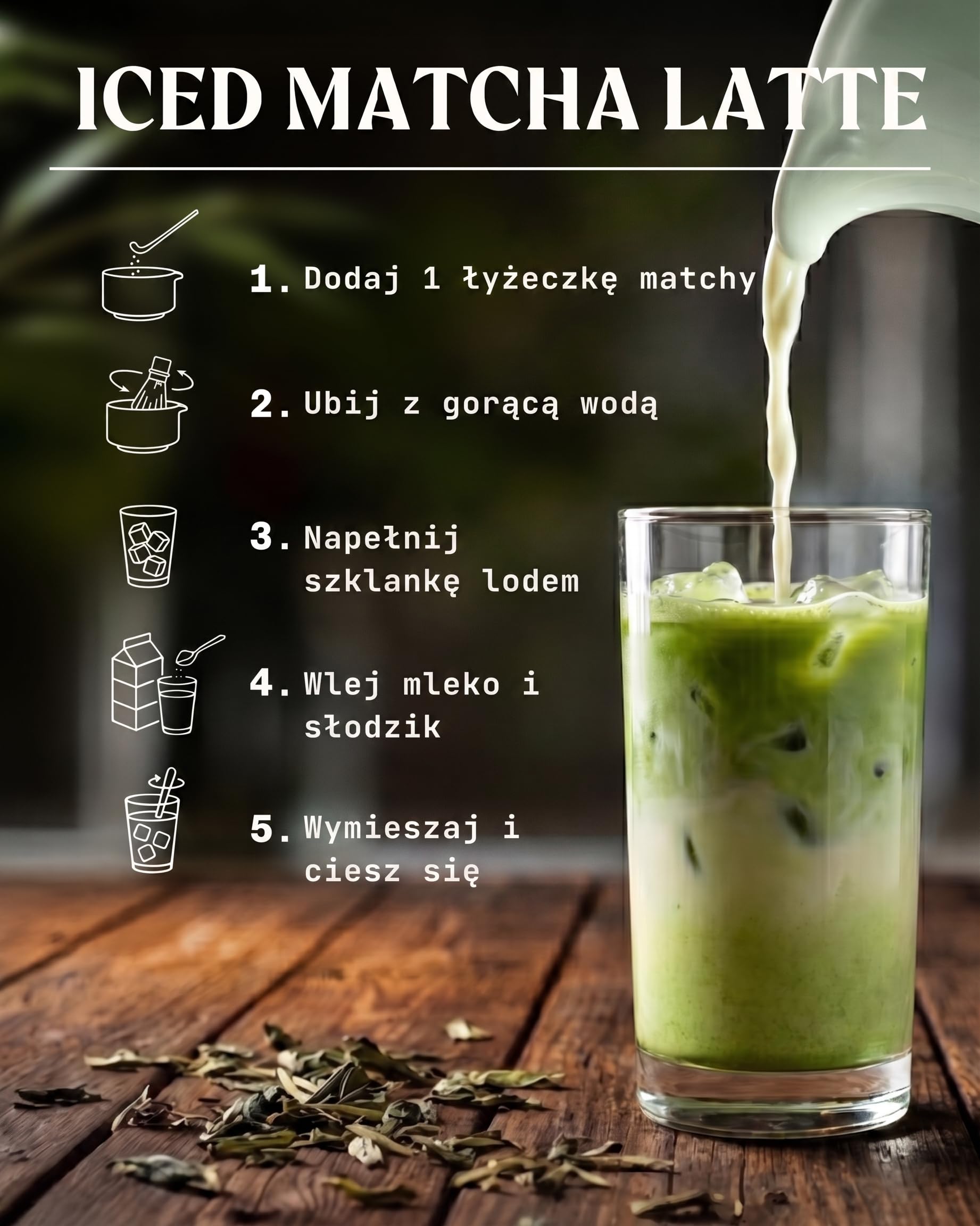 NaturaleBio Bio Japońska Premium Matcha w Proszku z L-Teaniną | 1 kg. Matcha premium z pierwszego i drugiego zbioru, z antyoksydantami, do matcha latte, smoothie i iced matcha.