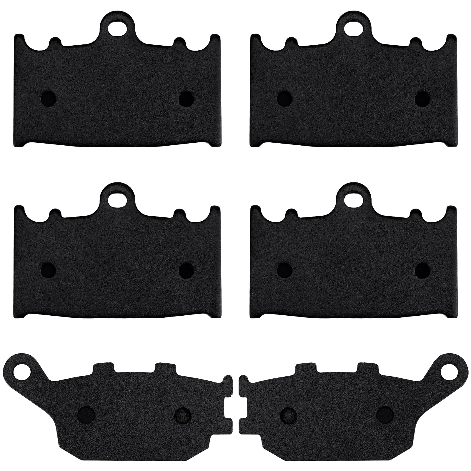 Plaquettes de Frein Avant/Arrière Kit pour Suzuki GSF650 Bandit GSX 650 2008-2014/ SV 1000 2003-2007/ GSF 1250 Bandit 2007-2016/ GSX 1250 2010-2016/ GSF 1200 Bandit 2006-2010