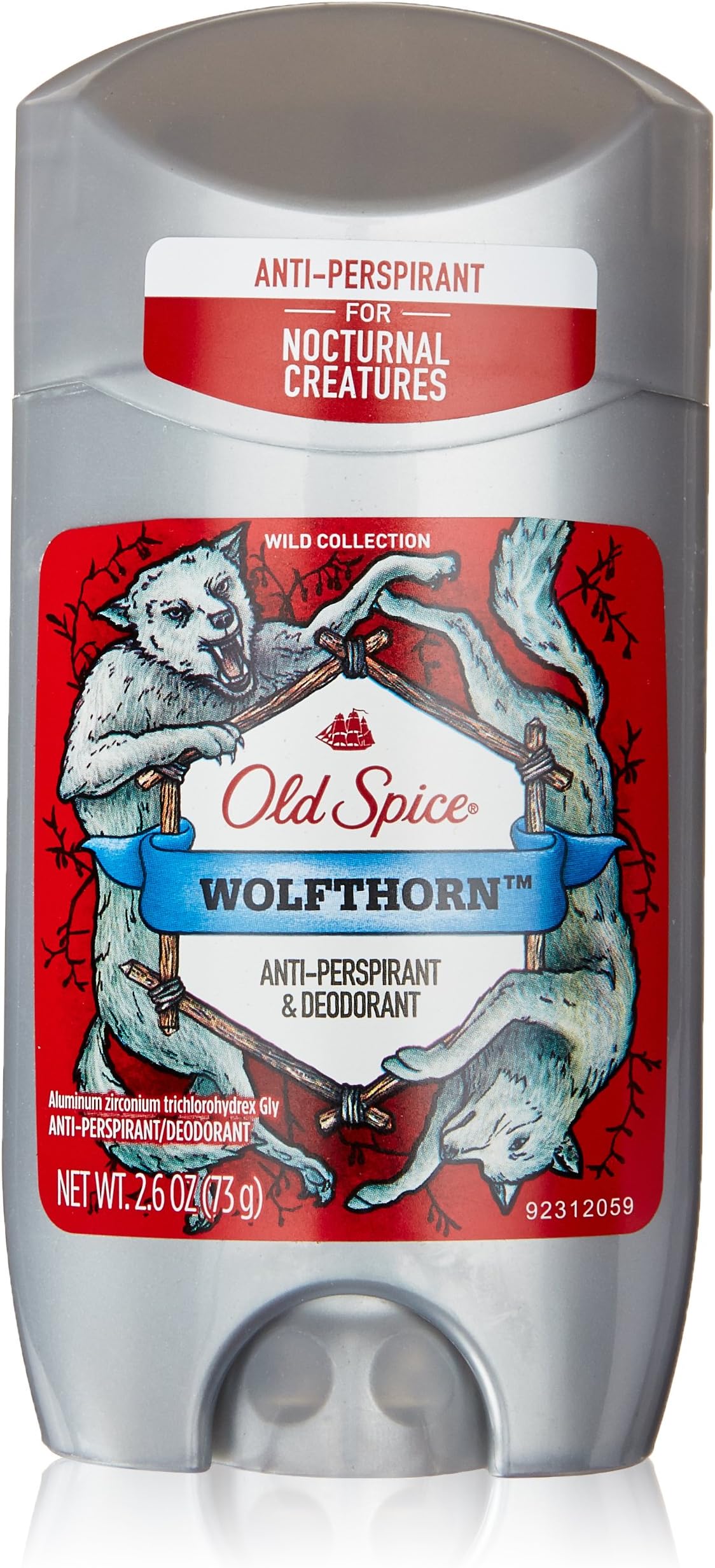 Anti-Perspirant 2.6 Ounce Wolfthorn Solid (76ml) (6 Pack)