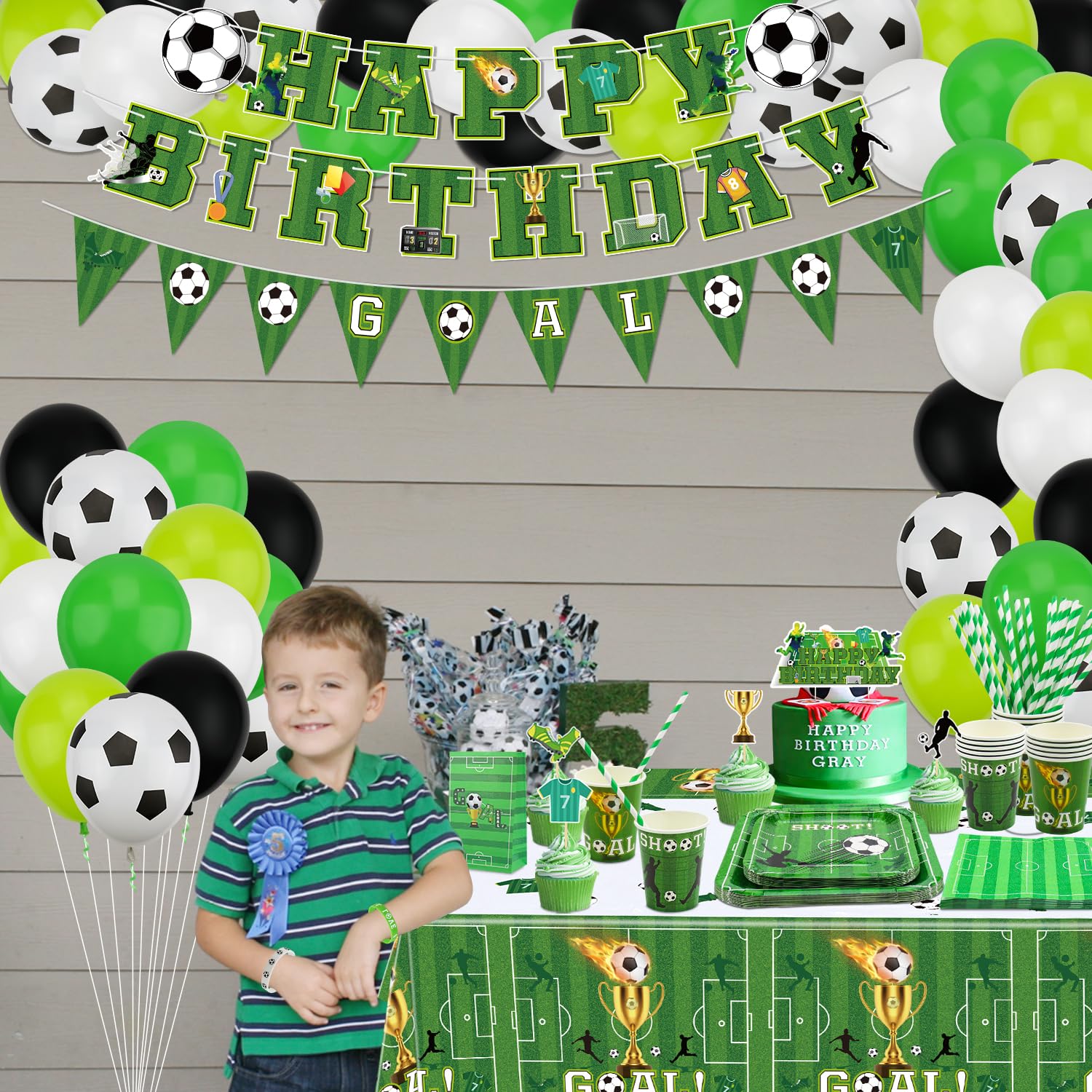 Set 48 Pezzi Matite E Gomme A Tema Calcio - Per Bambini, Compleanni, Festive A Tema Sportivo - Foto 8