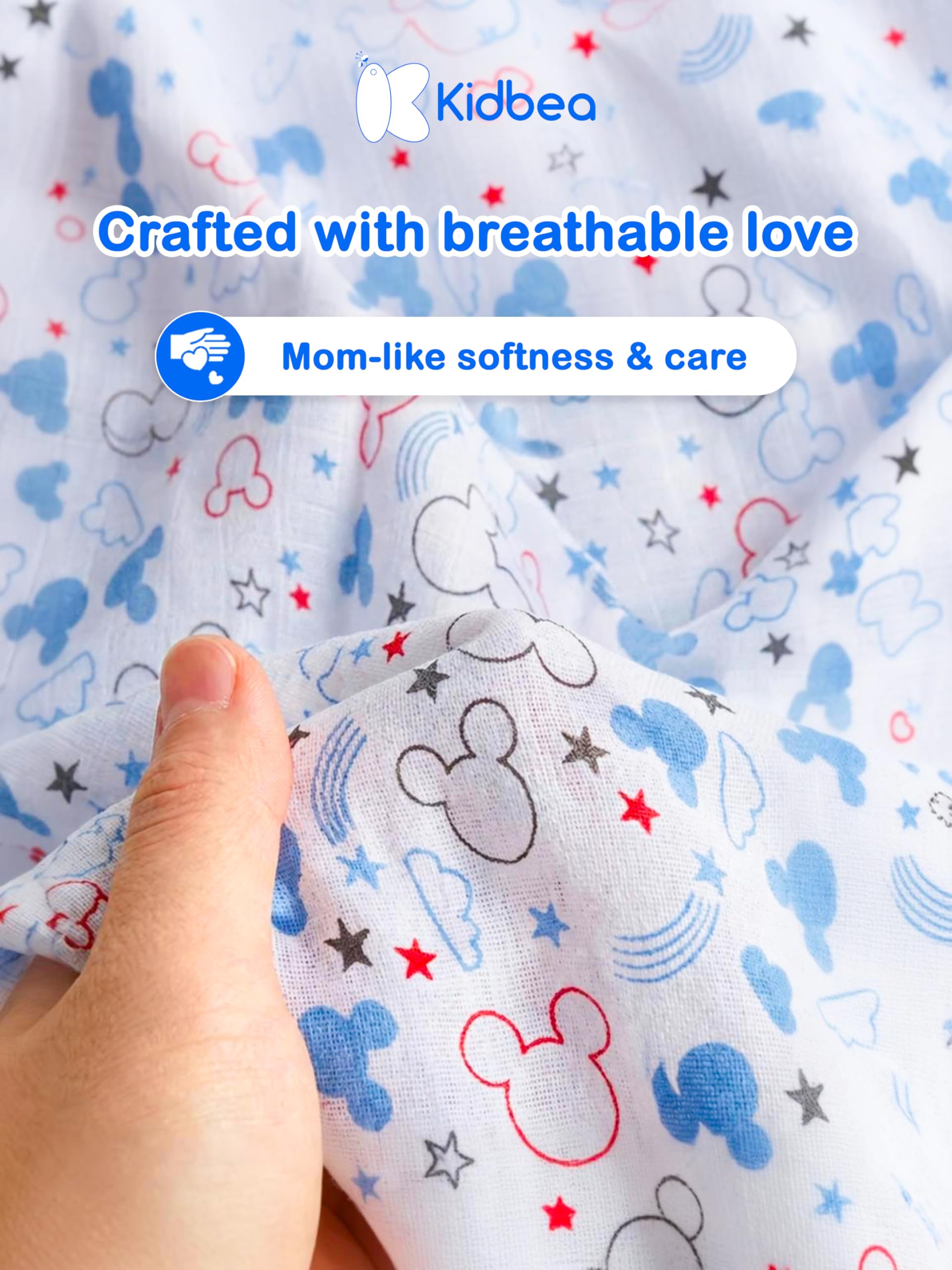 Kidbea Cotton Muslin Jhabla Summer Wear Cloth for Baby Boys Butterfly, Tiger & Cute Chick Print Pack of 3 (9-12 Months) 1