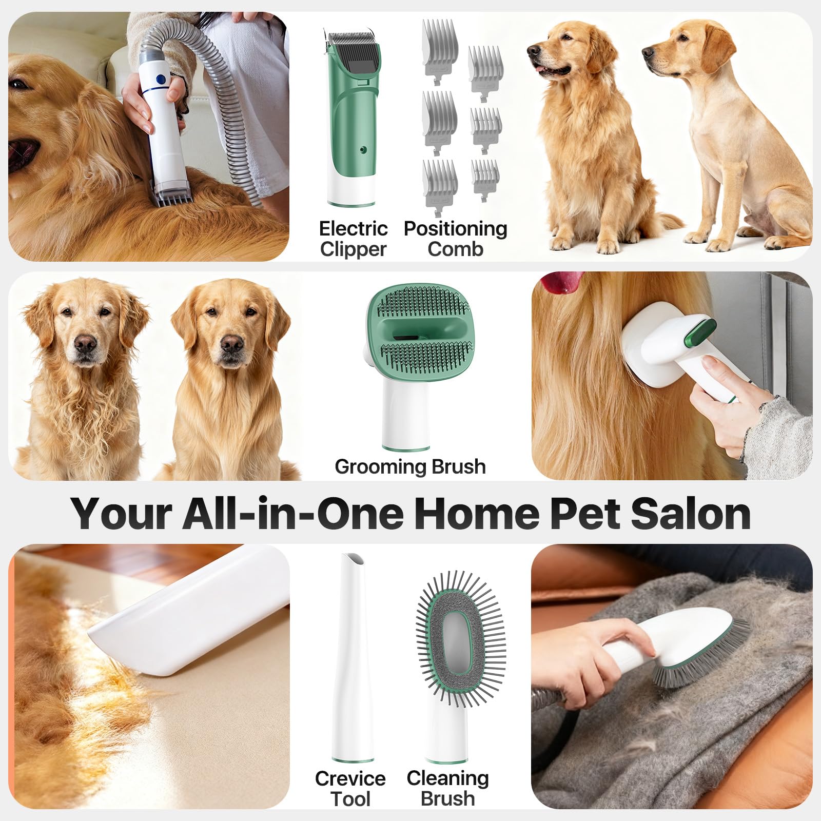 Amazon.co.jp: Buenkee 犬用バリカン 掃除機 換毛期対策 自動抜け毛
