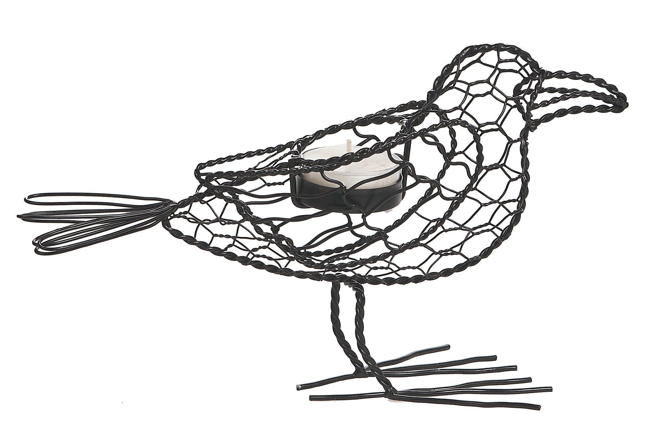 Ganz Black Raven Tealight Holder