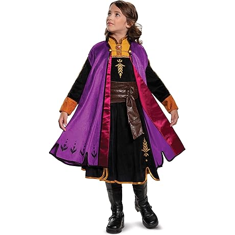 Disguise Disney Anna Frozen 2 Prestige Girls' Halloween Costume