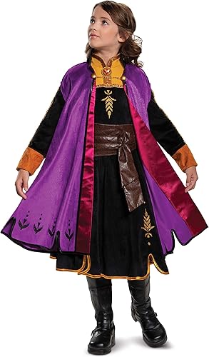 Disguise Disney Anna Frozen 2 Prestige Disfraz de Halloween para niña