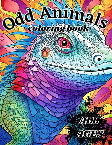Odd Animals Coloring Book Awesome animal coloring book for all ages (Odd Series)