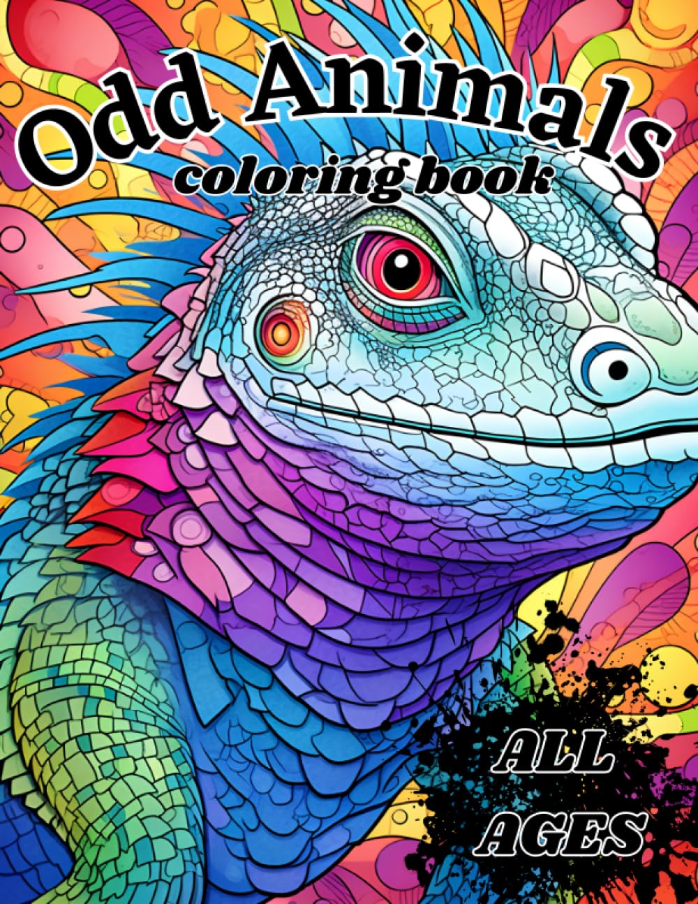 Odd Animals Coloring Book: Awesome animal coloring book for all ages (Odd Series)