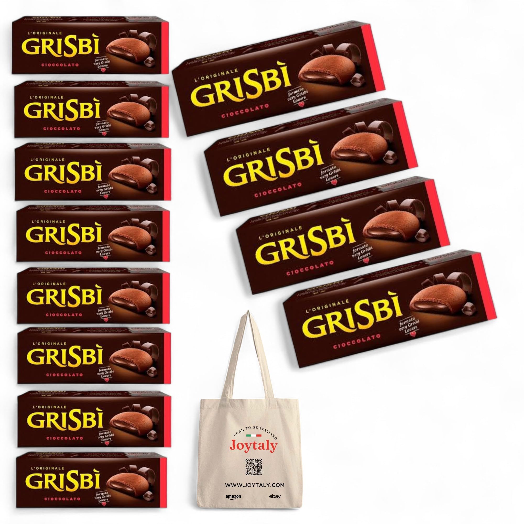 12x Vicenzi Grisbi Italian Chocolate Biscuits Cookies 150g