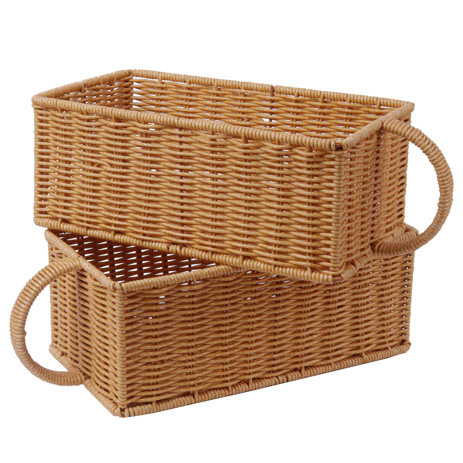 ラタン　籠　収納籠　バスケット ちどり産業 ナンタケットバスケット 幅41×奥行33×高さ21cm 籐 ラタン