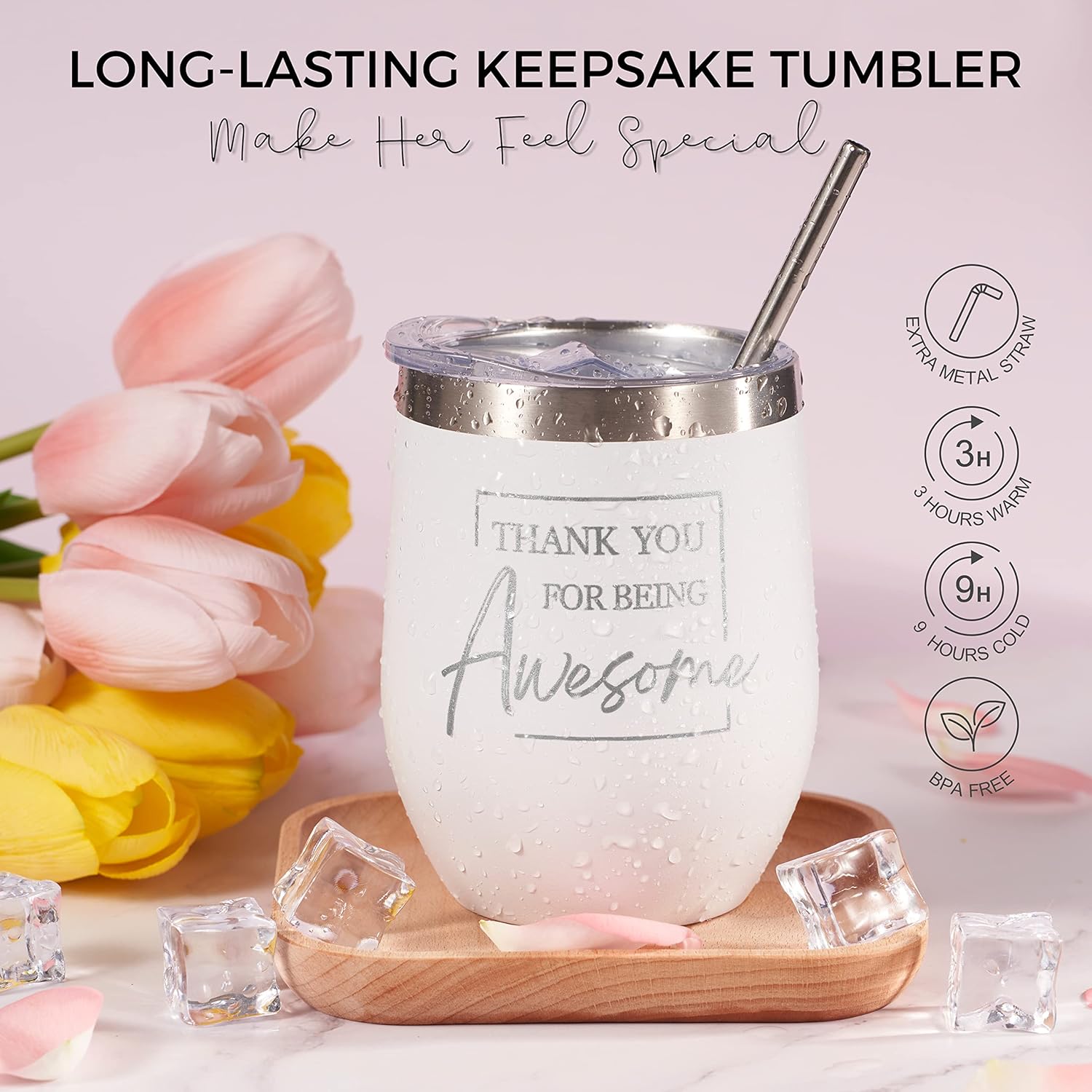 Thank You Gift Box for Women - Unique Spa Experience for Gratitude - Appreciation for Coworker, Boss, Employee, Hostess, Secretary, Teacher, Nurse and Volunteer - Image 5