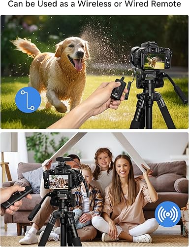 Miniatura 4 de PROfezzion 164 pies Control remoto inalámbrico para Nikon Z6 Z7 Z7II Z6II Z5 D750 D780 D7500 D7200 D5600 D5500 D5300 D3300 D3200 D610 Cámara,