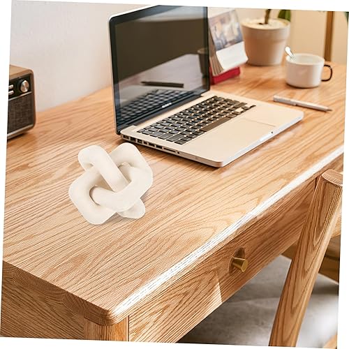 Miniatura 2 de DECHOUS Mesas de centro rústicas decoración de estantes decoraciones de mesa de café, decoración de festivales, decoración de nudo de madera para el