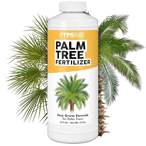 Fertilizante de palmera para todas las palmeras y helechos, alimento líquido para plantas, 32 onzas (1 cuarto de galón)