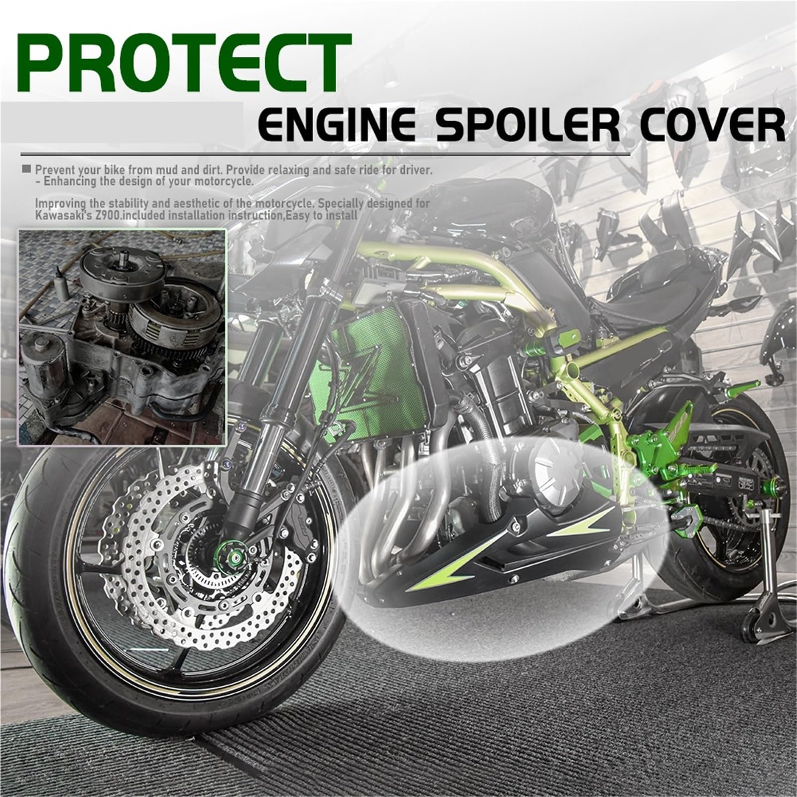Do Z900 2017-2024 Fairing Tail Cover