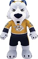 Vista 27 de Bleacher Creatures Anaheim Ducks Wild Wing - Figura de peluche de mascota de la NHL de 10 pulgadas (uniforme triangular verde azulado), una mascota
