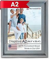 Vista 172 de BarnwoodUSA - Portarretratos con marco de estilo rústico