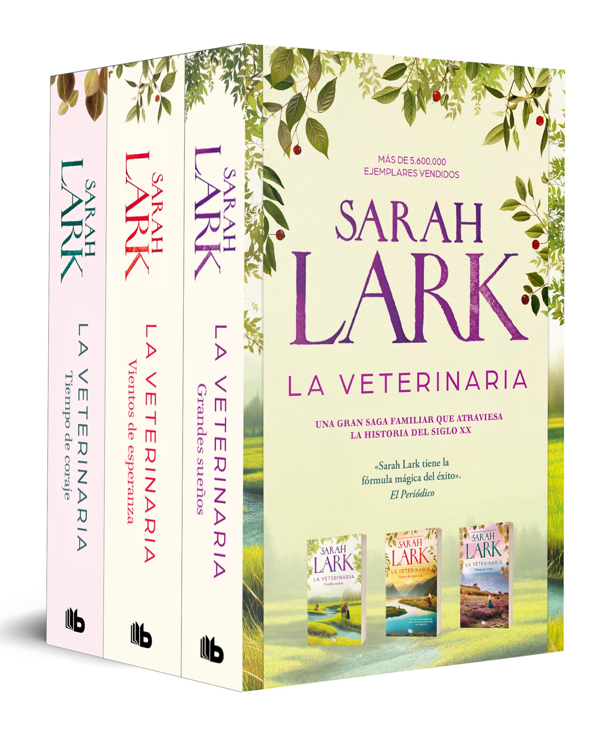 Pack La Veterinaria: Contiene: Grandes sueños | Tiempo de coraje | Vientos de esperanza (Ficción)