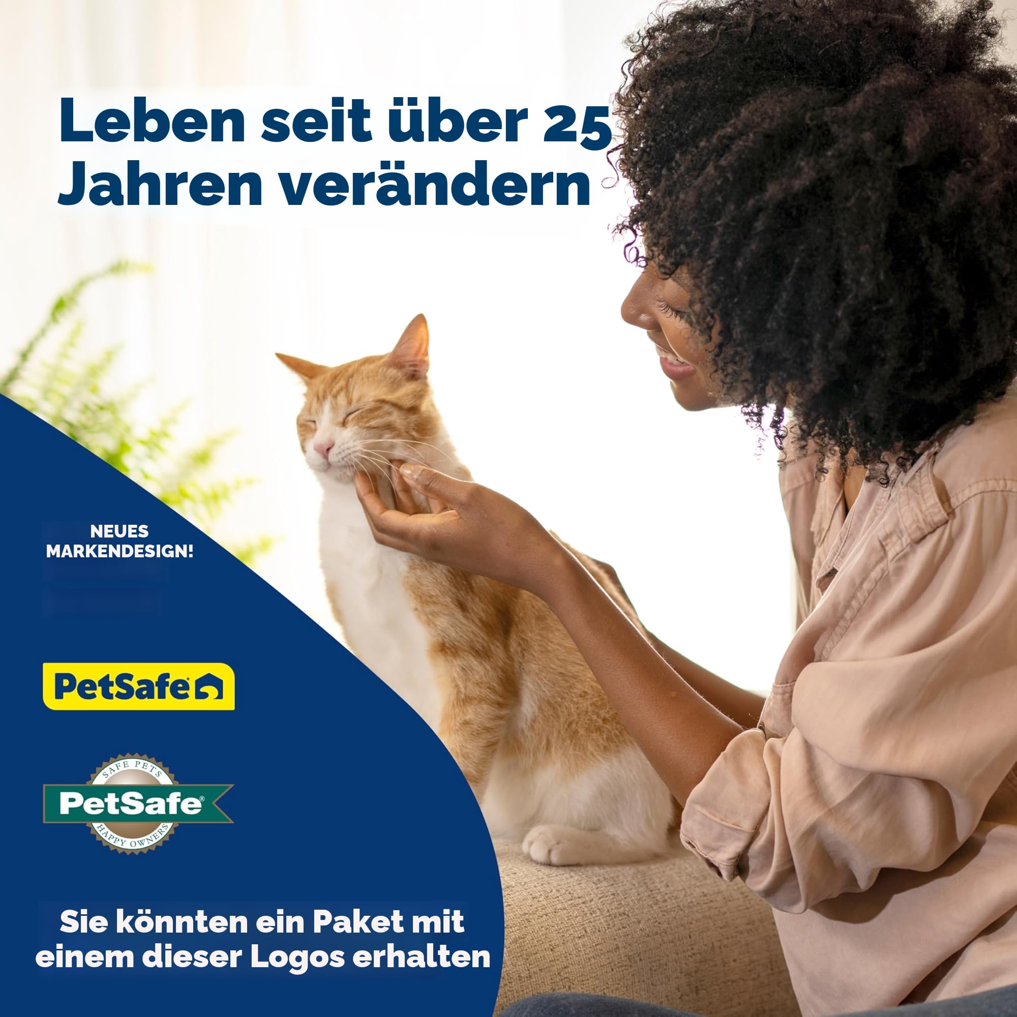 PetSafe Katzentür für Fliegengittertür – Größe S – für kleine Hunde und Katzen bis zu 13,6 kg – Verwendung in Fliegengittertüren – Fensterblenden und Veranda-Bildschirmen