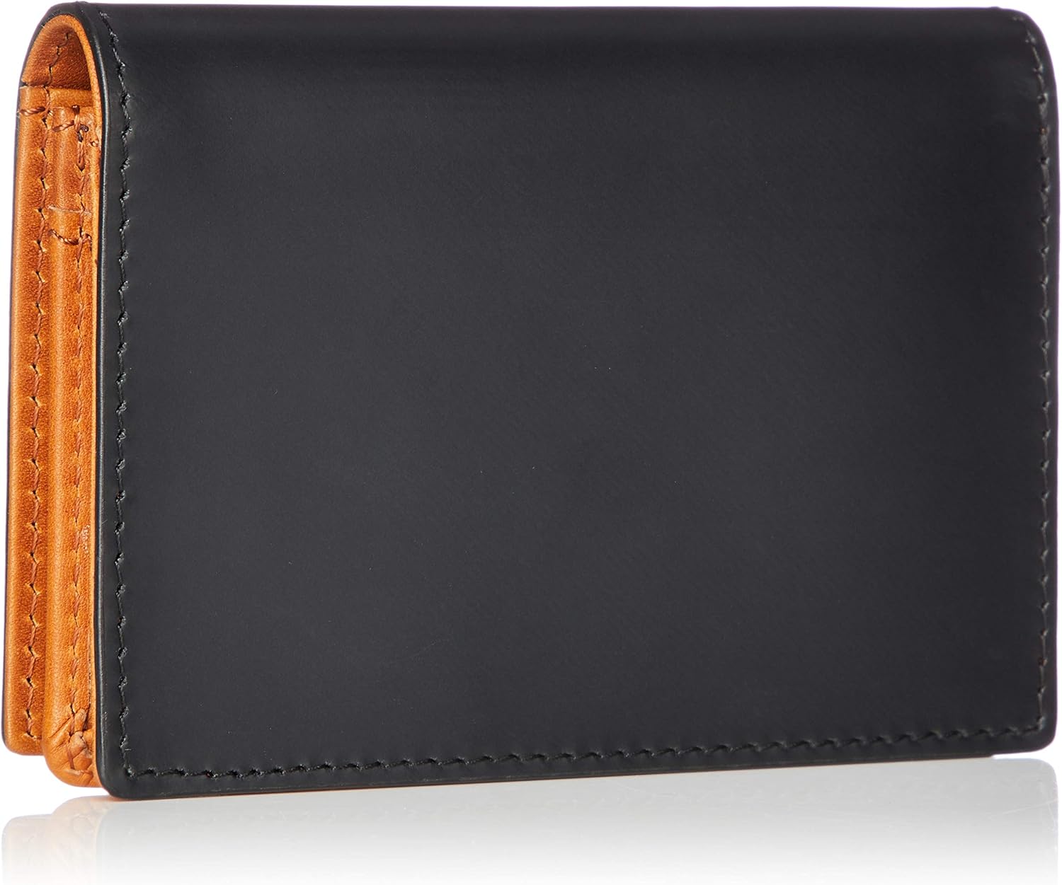 Otias(オティアス) Men's Bi-Color Vegetable Tanned Business Card Case