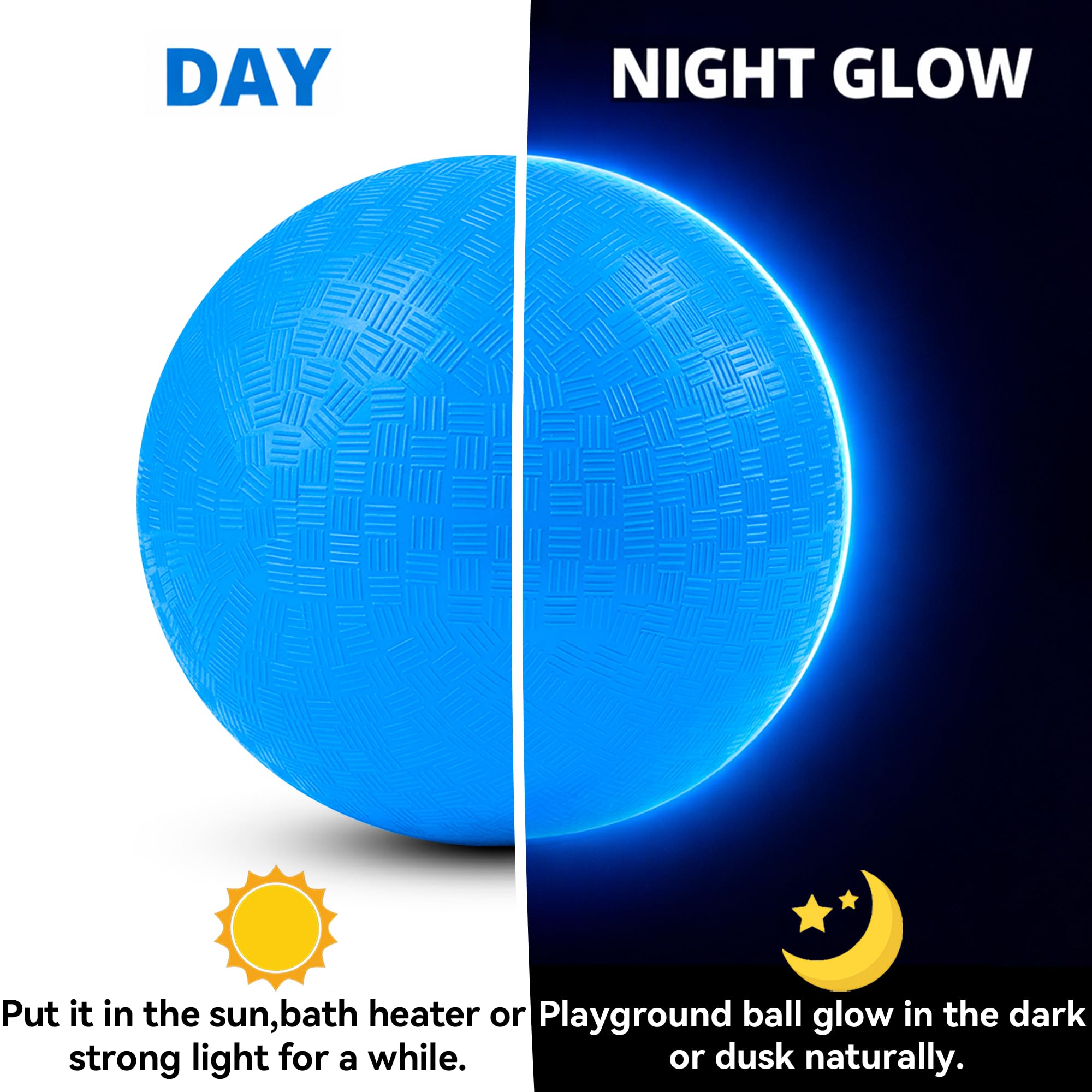 その他 bubble Blue glow in the dark Amazon.com : FATEUAER 2 Pack Glow in The Dark Kickball, 8.5 Inch