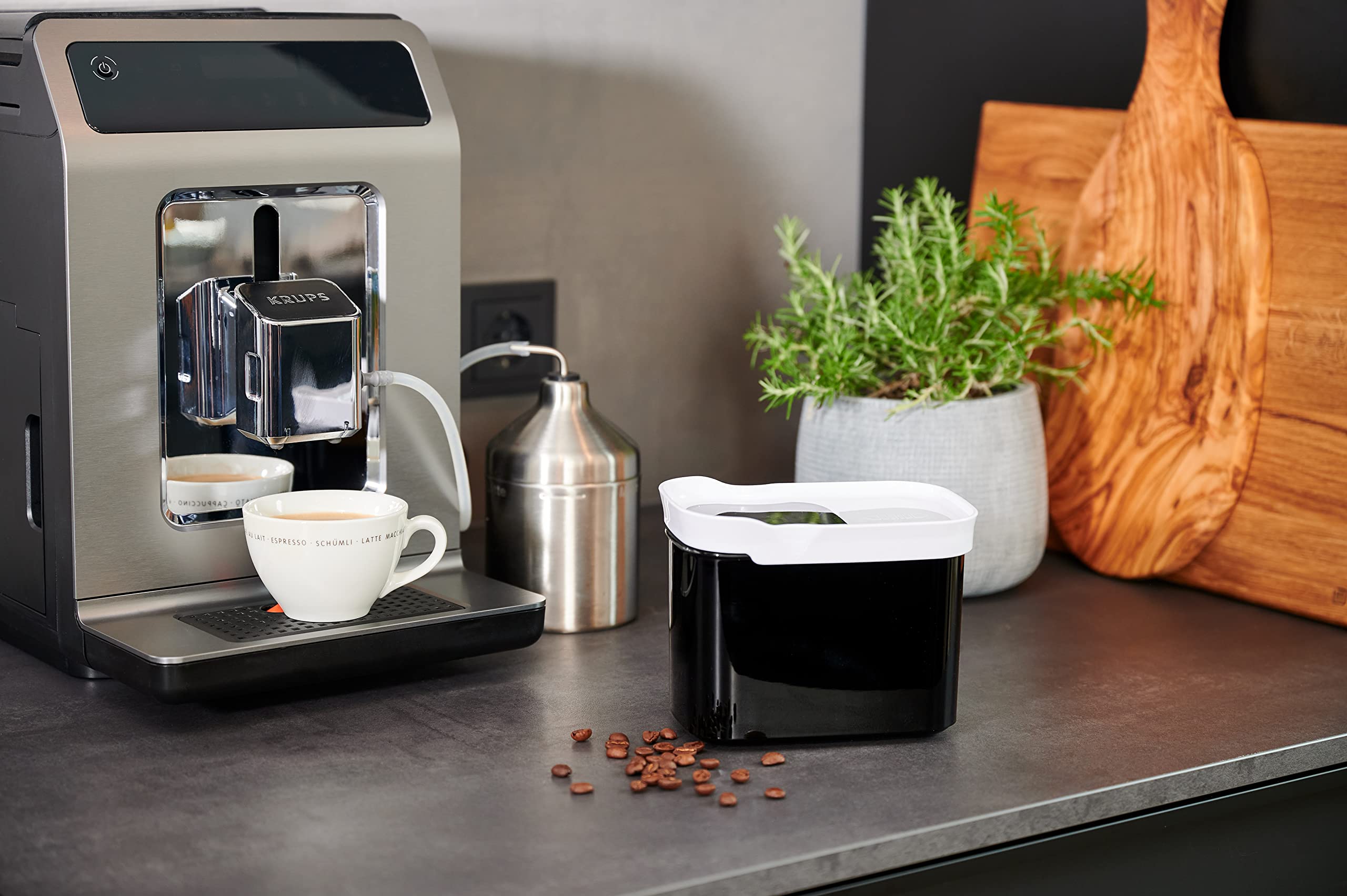 Emsa Boîte De Conservation Rectangulaire Pour Aliments Secs, 2,2 L, 100% Hygiénique, 100% Hermétique, Sans BPA, Optima N1142300