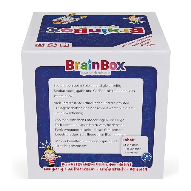 Foto 3 de 7 de Brain Box 94915 Erventos, Juego Educativo, Juego de Preguntas para niños a Partir de 8 años