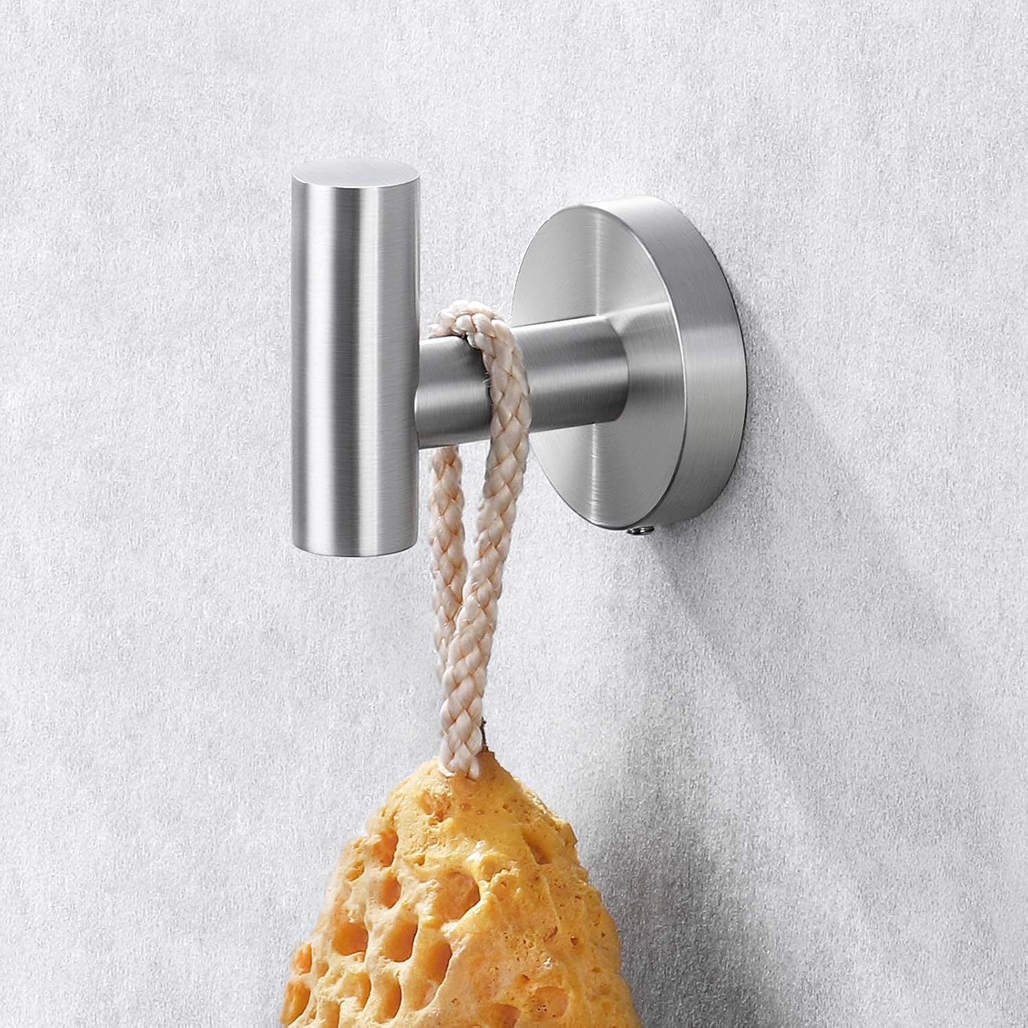 KES Towel Hook Robe Hook Heavy Duty Coat Hook Wall Mount for Bathroom Kitchen Garage SUS 304 Stainless Steel Brushed Finish, A2164-2