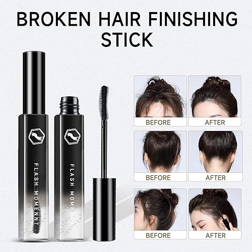 Miniatura 5 de Barra de acabado para el cabello, paquete de 3 unidades, crema para el cabello pequeña rota, gel para el cabello para mujeres naturalmente